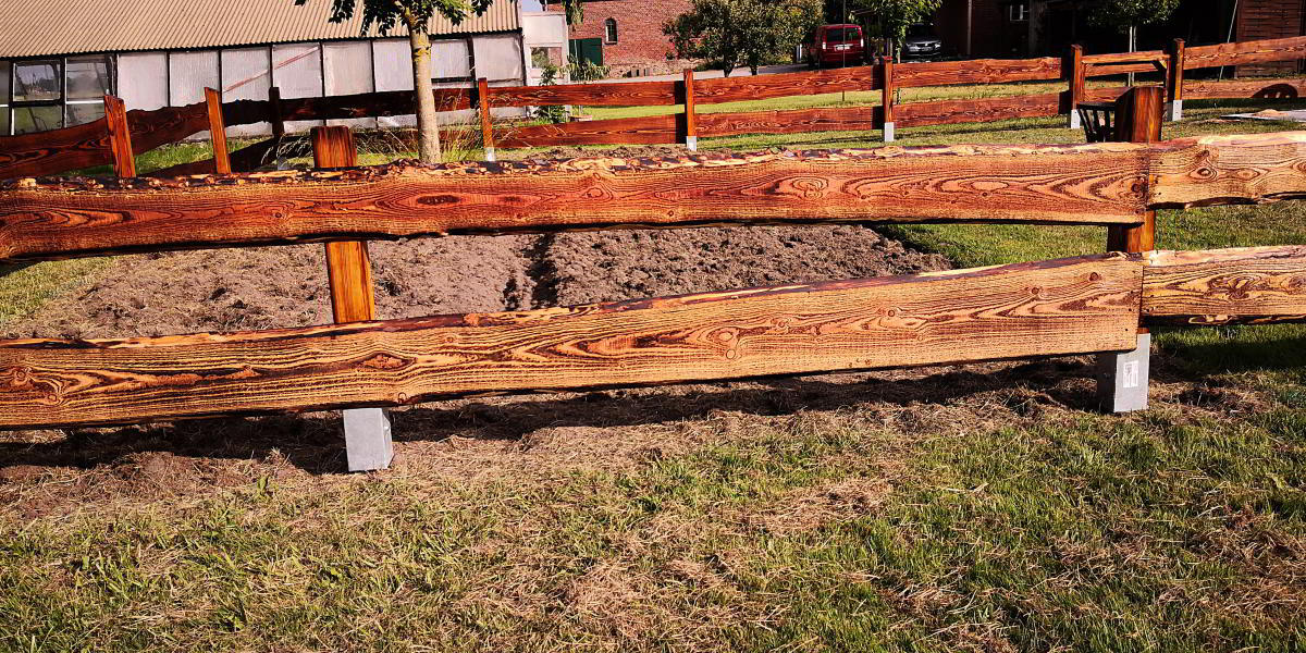 Olaf Heintz · Abgeflammter Gartenzaun · Bonanza Zaun · Hamburg
